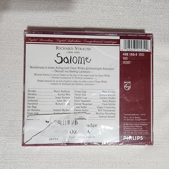 Richard Strauss / Jessye Norman Morris Witt C.D - Picture 4 of 6